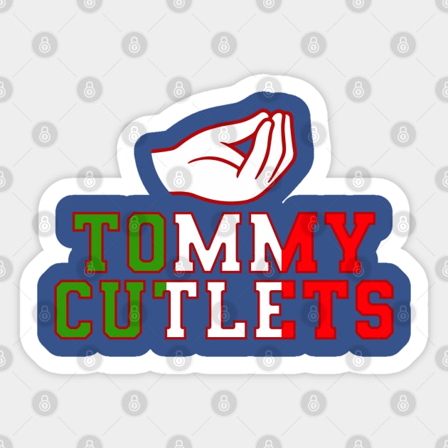 Tommy Cutlets Sticker by Nolinomeg